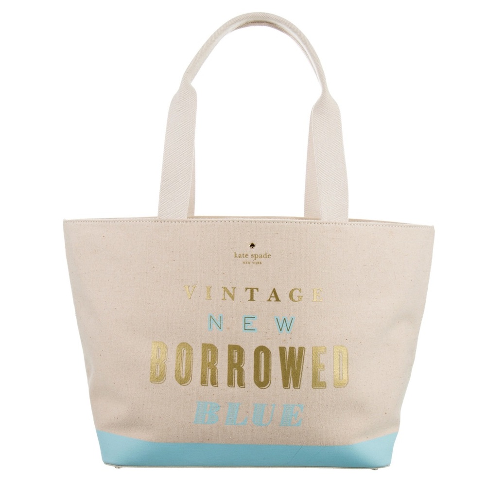 KATE SPADE Vintage Borrowed Blue Tote
